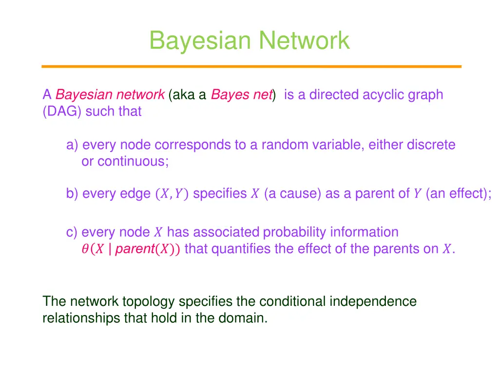 bayesian network