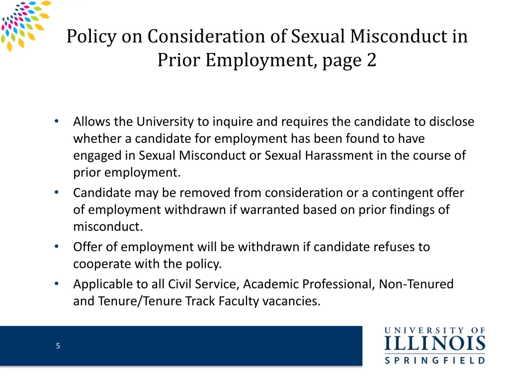 policy on consideration of sexual misconduct 1