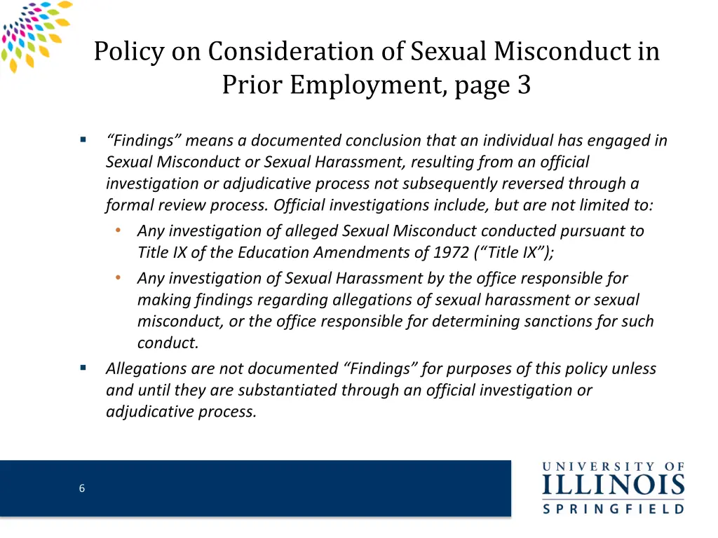 policy on consideration of sexual misconduct 2