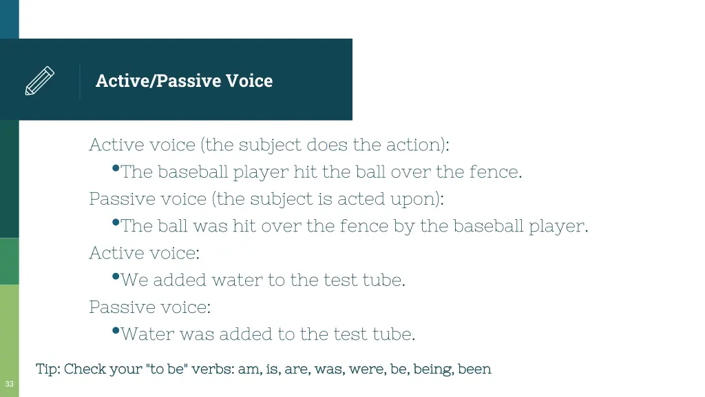 active passive voice 1