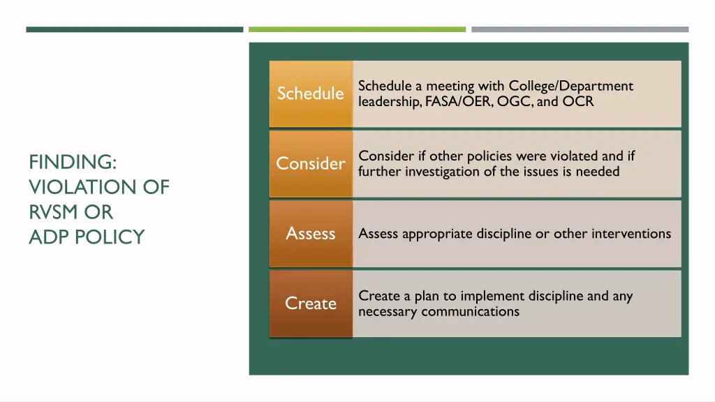 schedule a meeting with college department