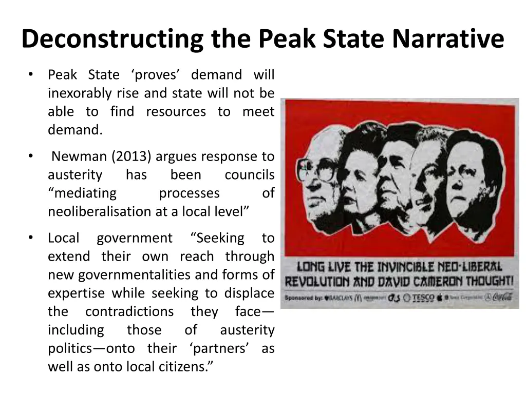 deconstructing the peak state narrative