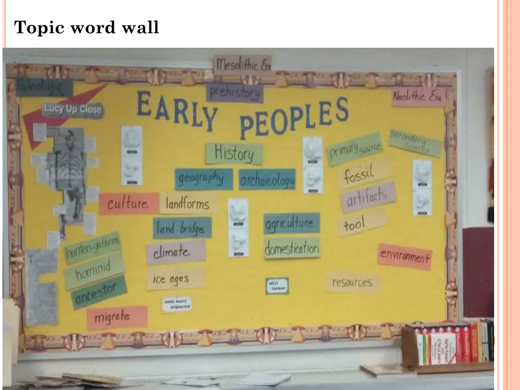 topic word wall