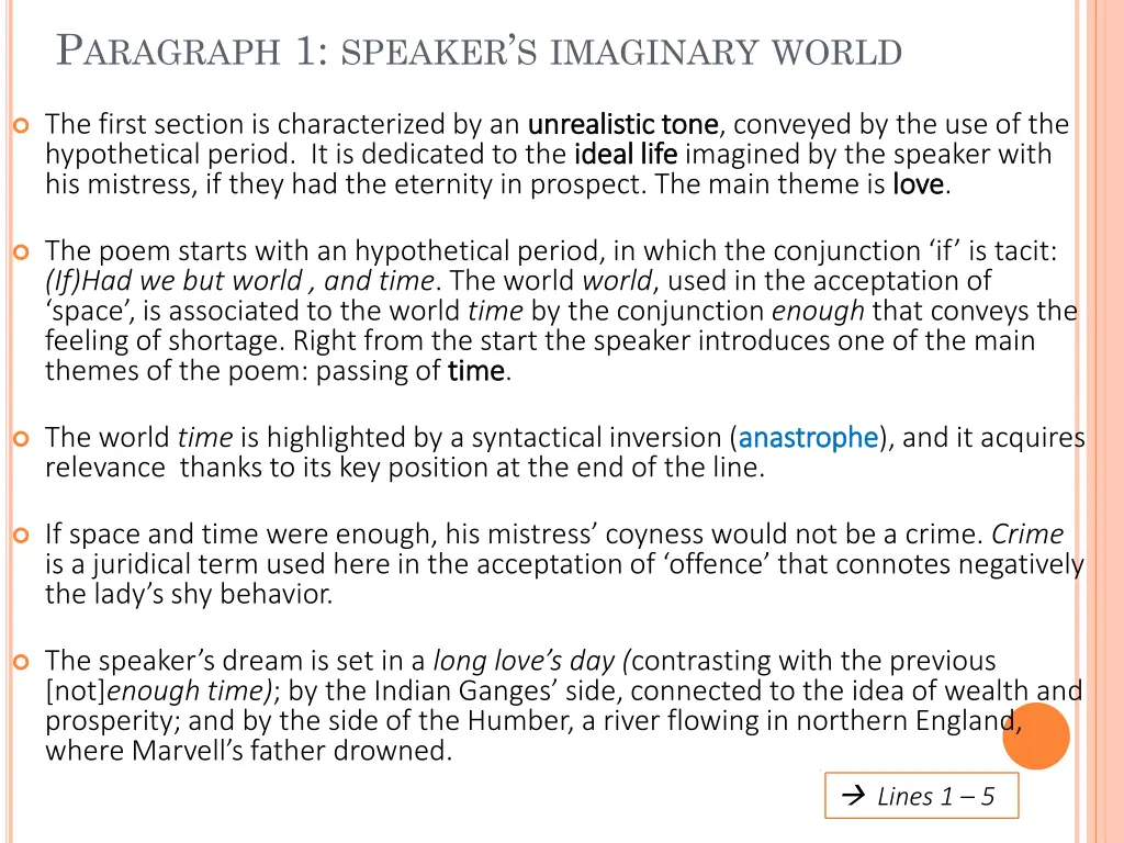 p aragraph 1 speaker s imaginary world