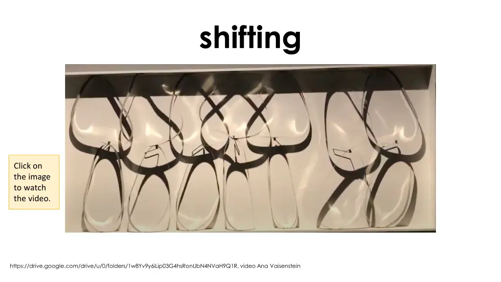 shifting