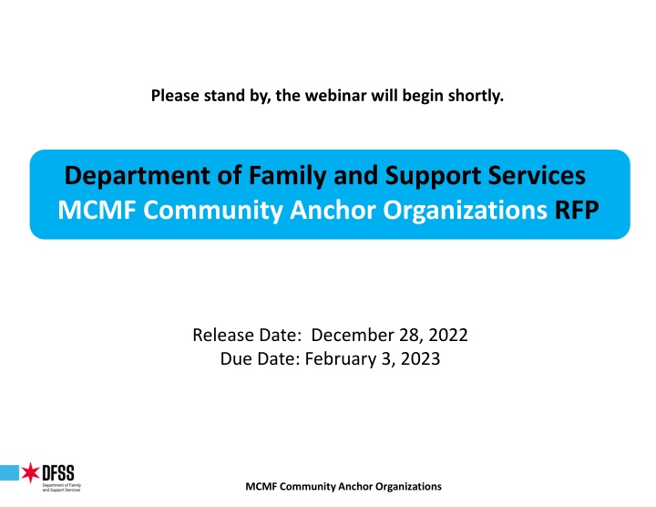 please stand by the webinar will begin shortly