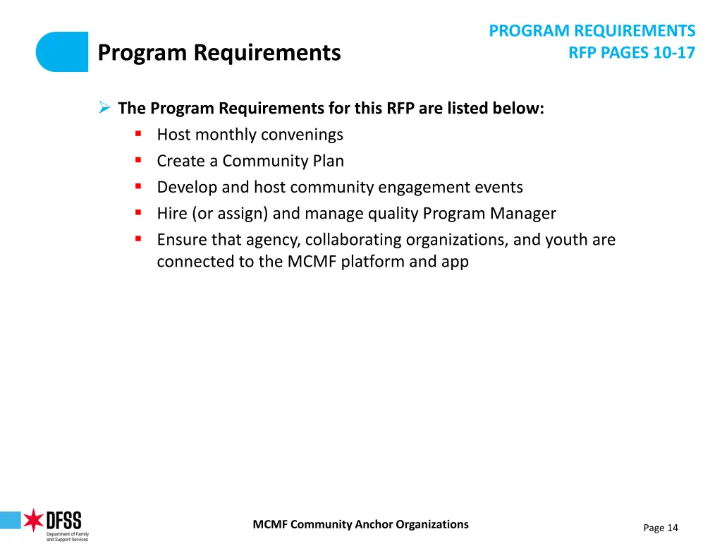 program requirements rfp pages 10 17 1