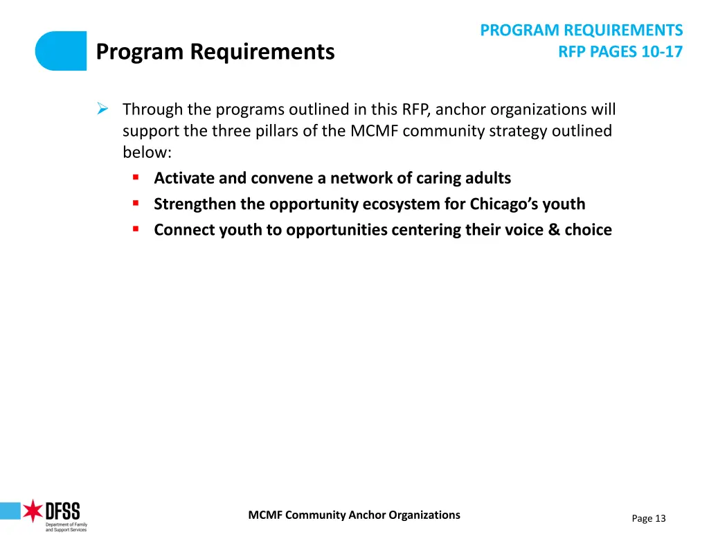 program requirements rfp pages 10 17