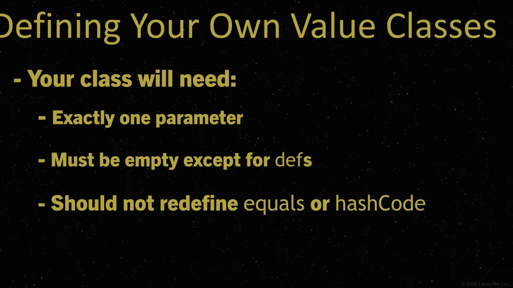 defining your own value classes