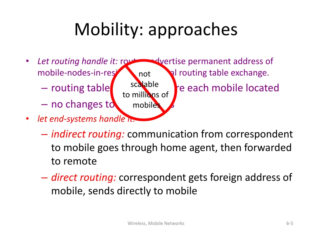 mobility approaches 1