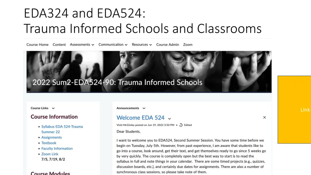 eda324 and eda524 trauma informed schools