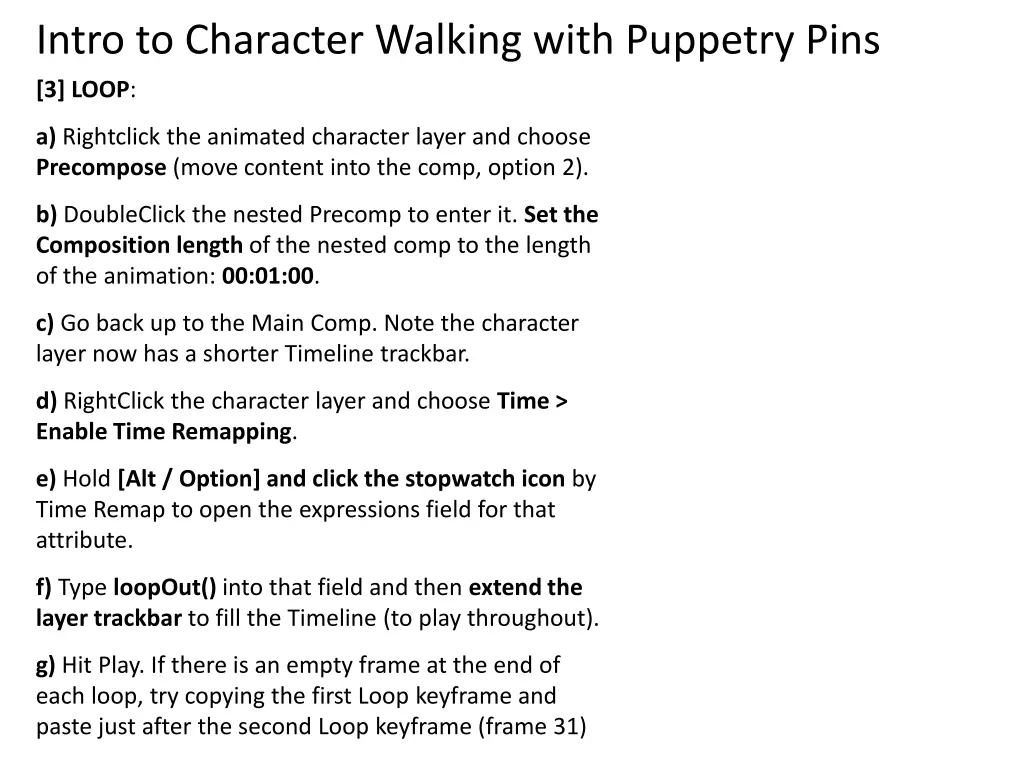 intro to character walking with puppetry pins 3