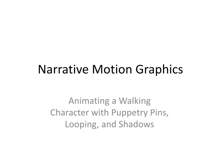 narrative motion graphics