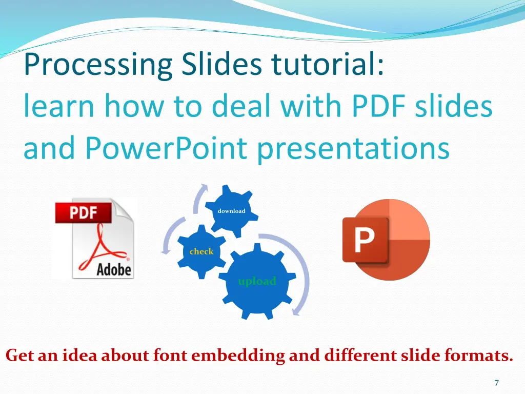 processing slides tutorial learn how to deal with