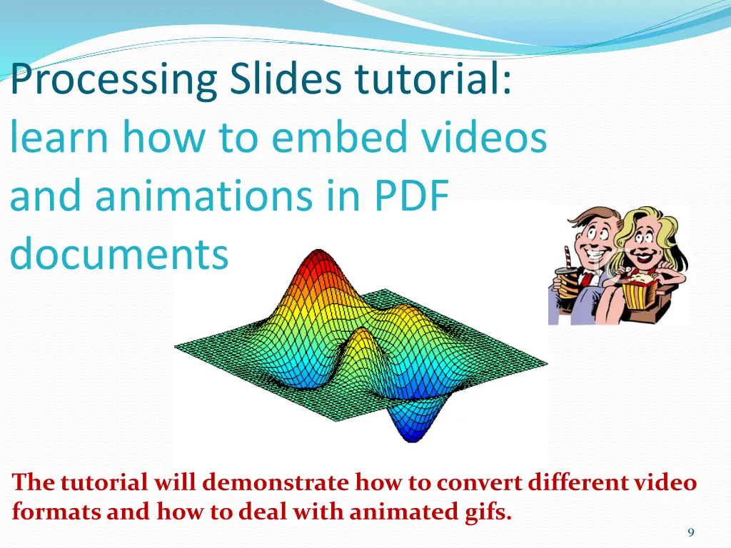 processing slides tutorial learn how to embed