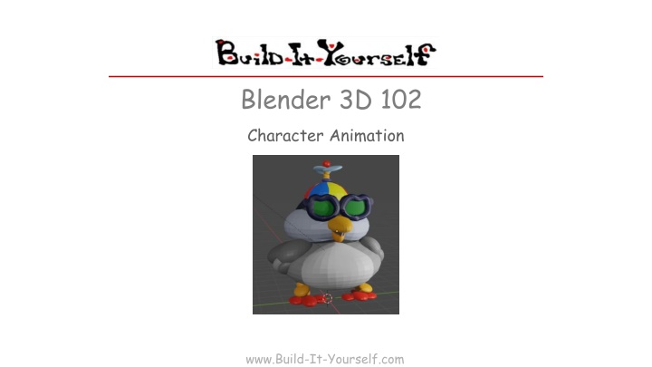 blender 3d 102 character animation