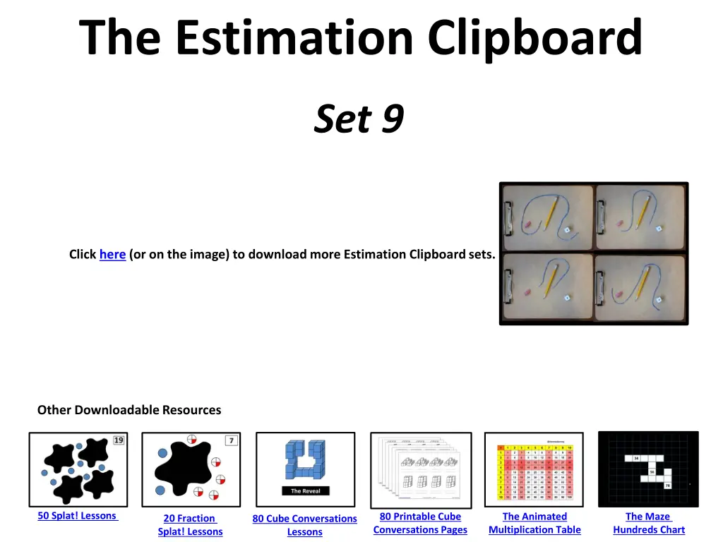 the estimation clipboard 2