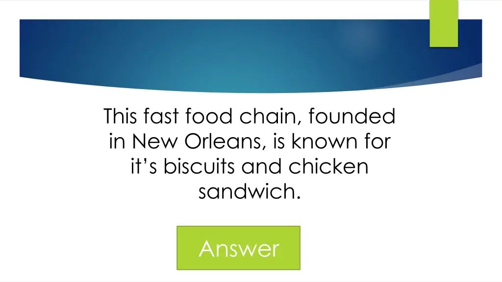 this fast food chain founded in new orleans