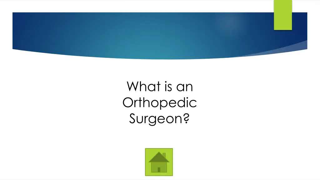 what is an orthopedic surgeon