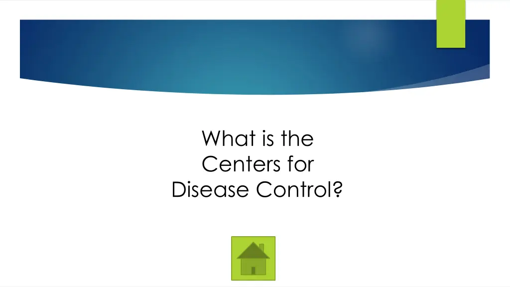 what is the centers for disease control