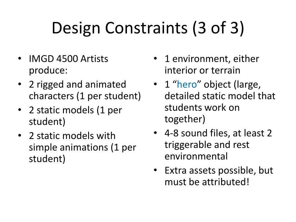 design constraints 3 of 3