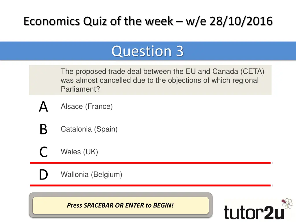 economics quiz of the week w e 28 10 2016 3