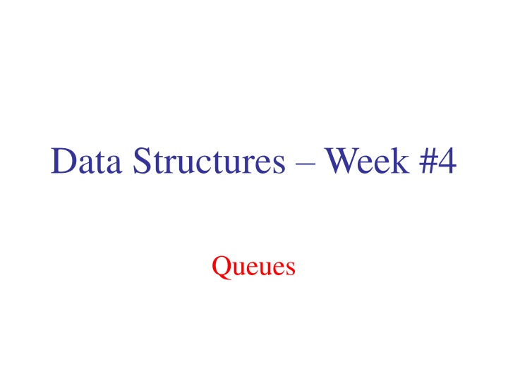 data structures week 4