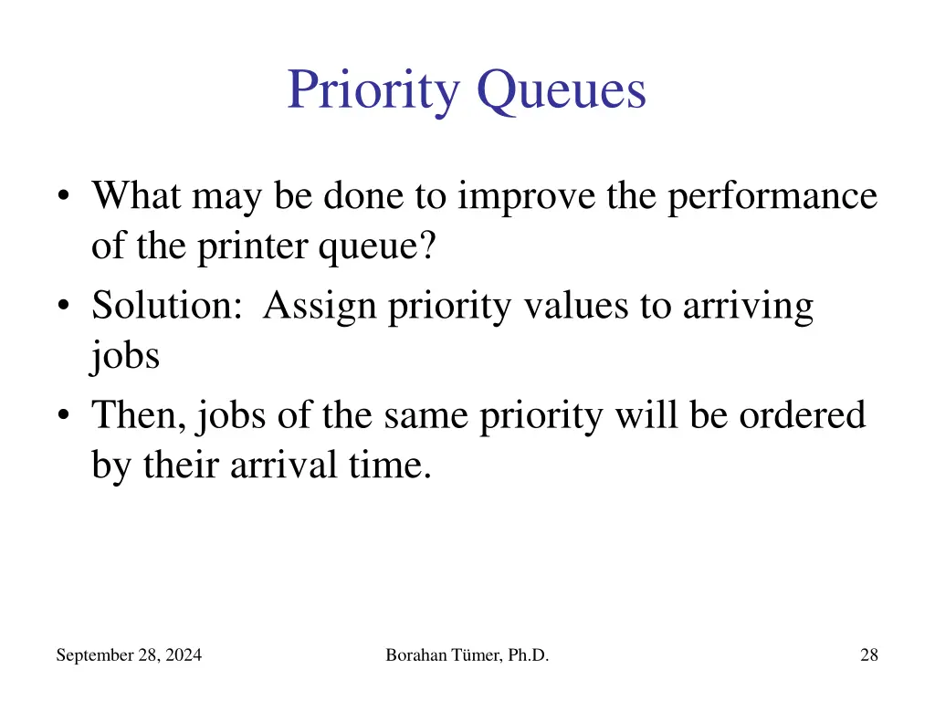 priority queues 1