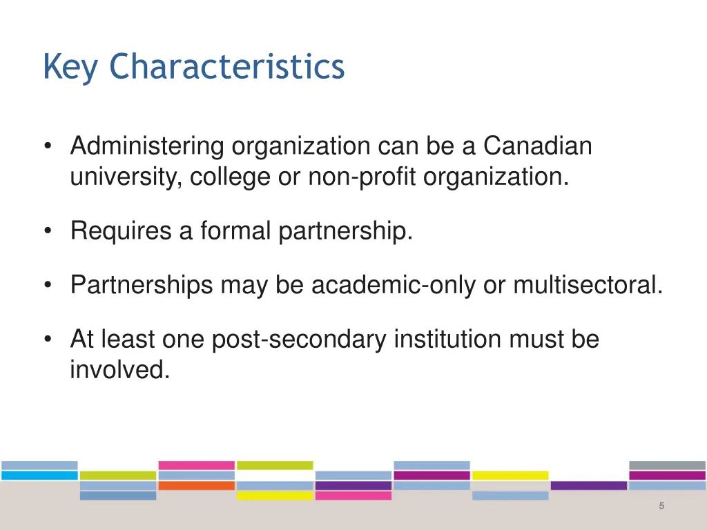 key characteristics 2