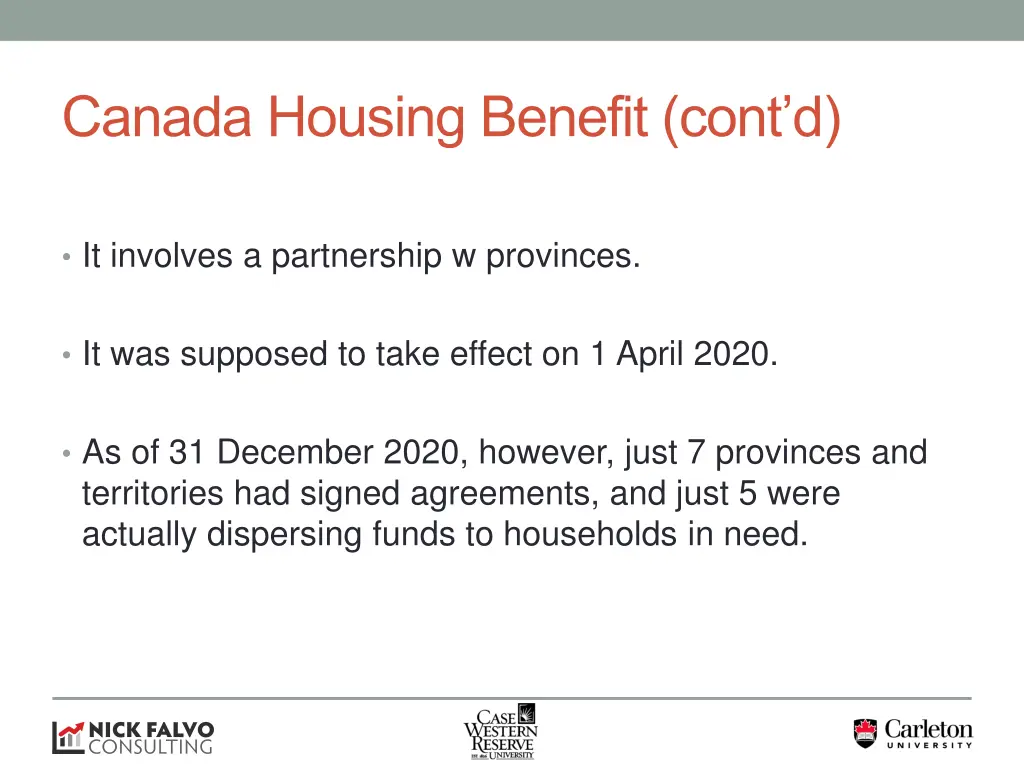 canada housing benefit cont d