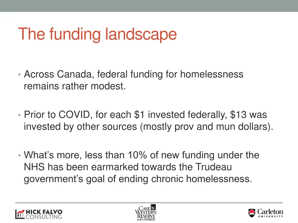 the funding landscape