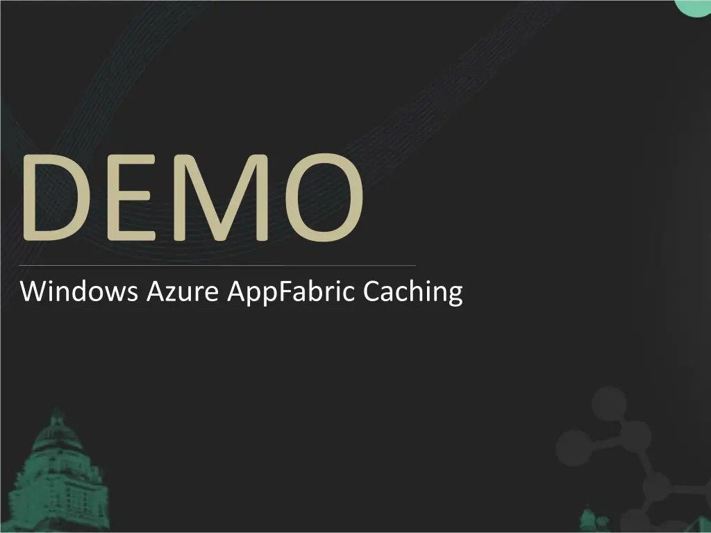 demo windows azure appfabric caching