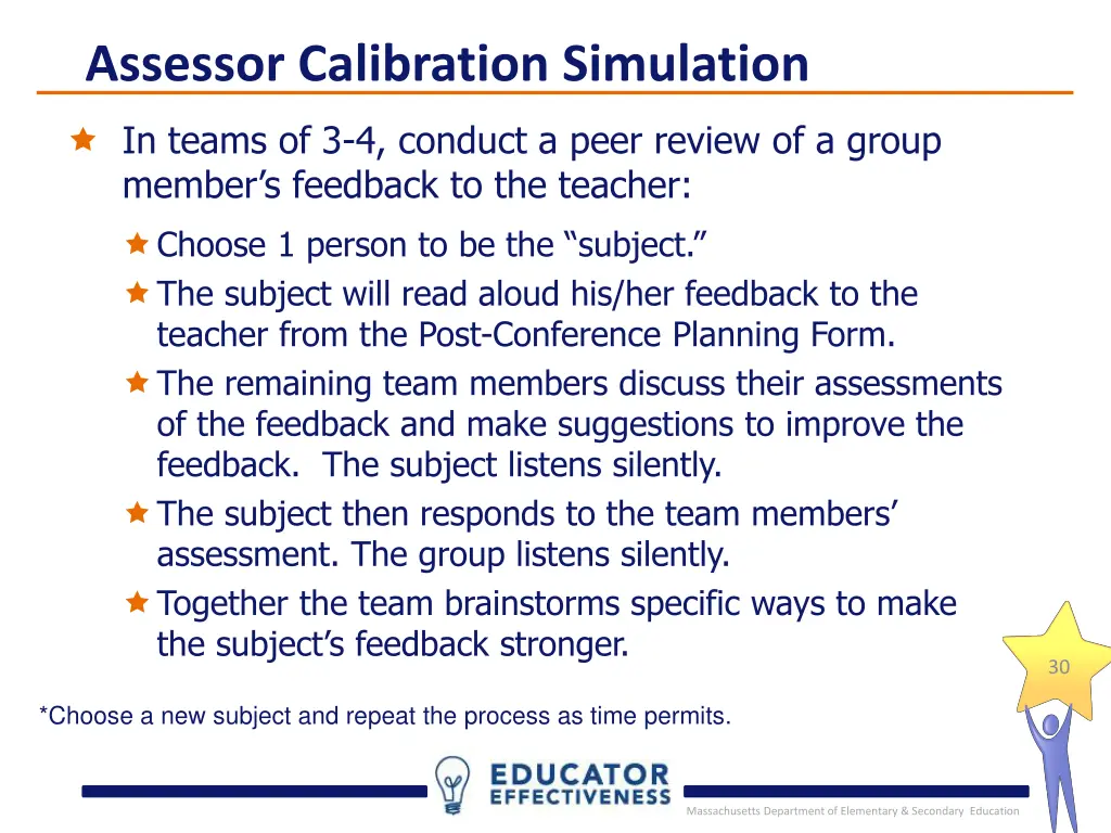 assessor calibration simulation 3