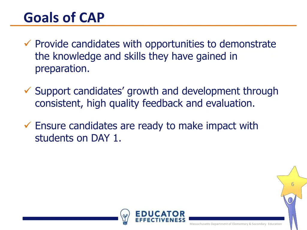 goals of cap