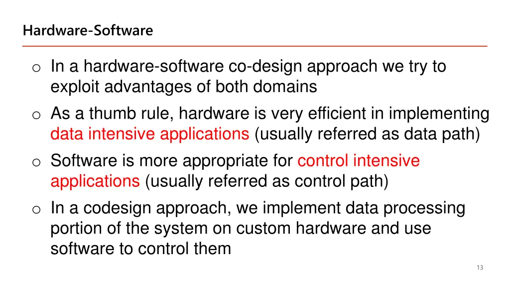 hardware software