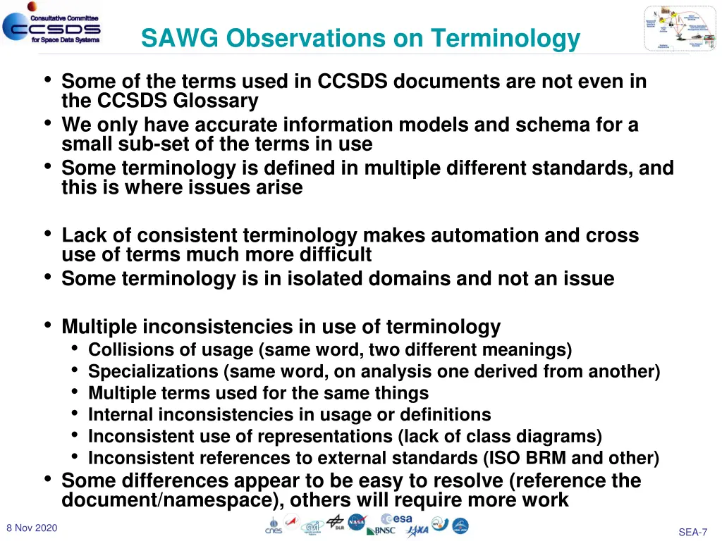 sawg observations on terminology