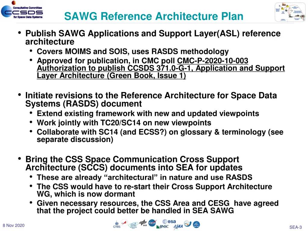 sawg reference architecture plan publish sawg