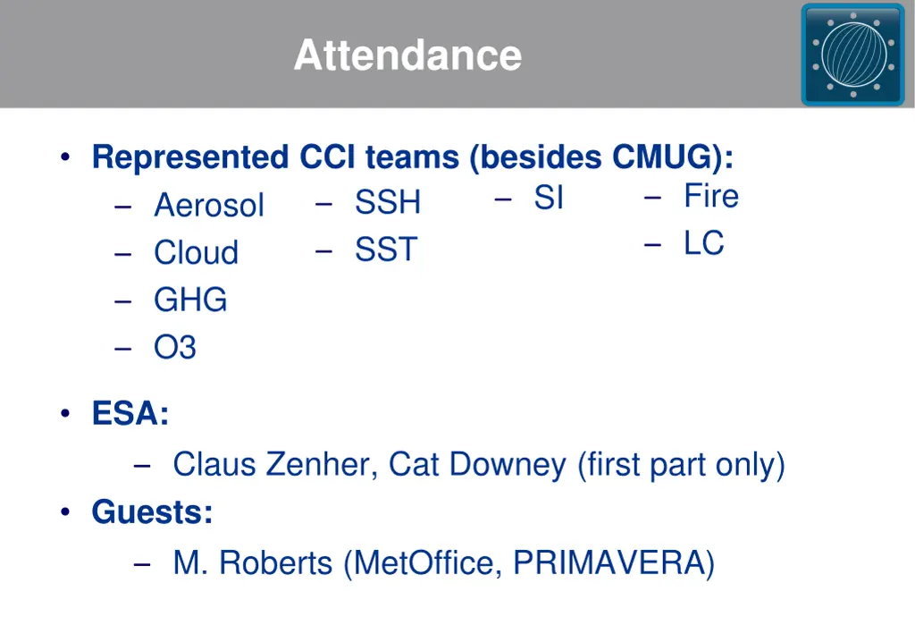 attendance