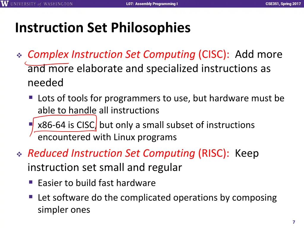 l07 assembly programming i 6