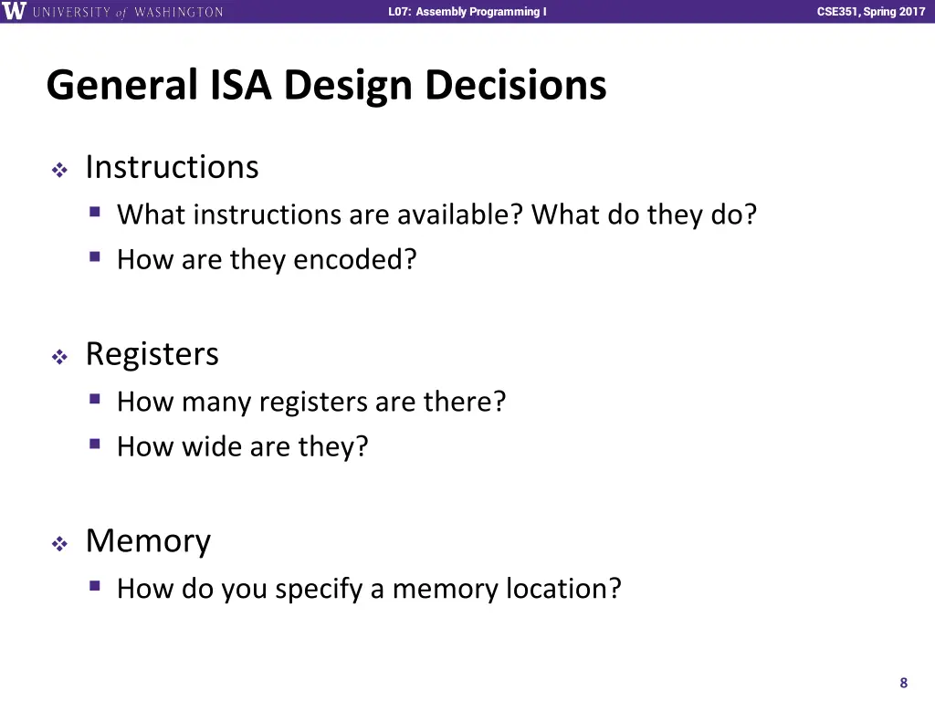 l07 assembly programming i 7