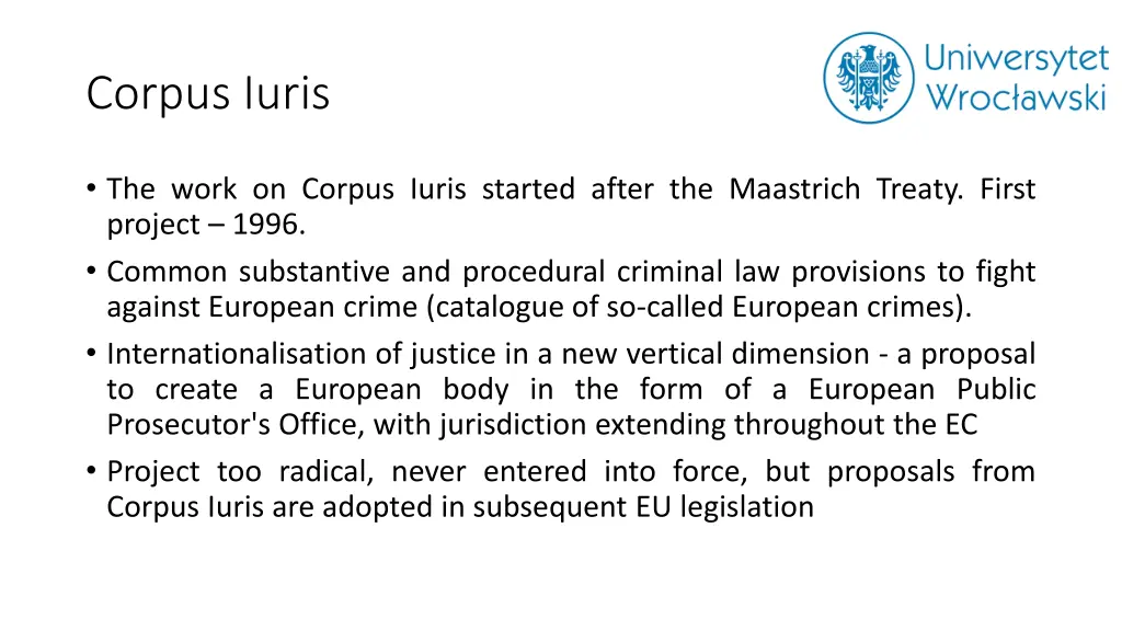 corpus iuris