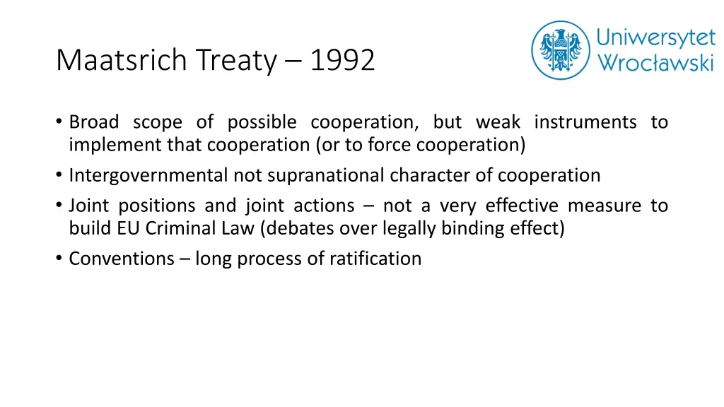 maatsrich treaty 1992 1