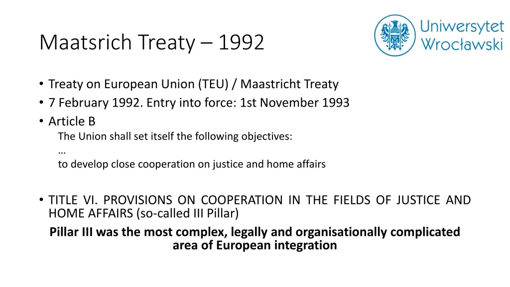 maatsrich treaty 1992