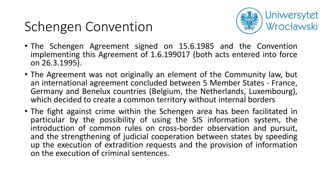 schengen convention