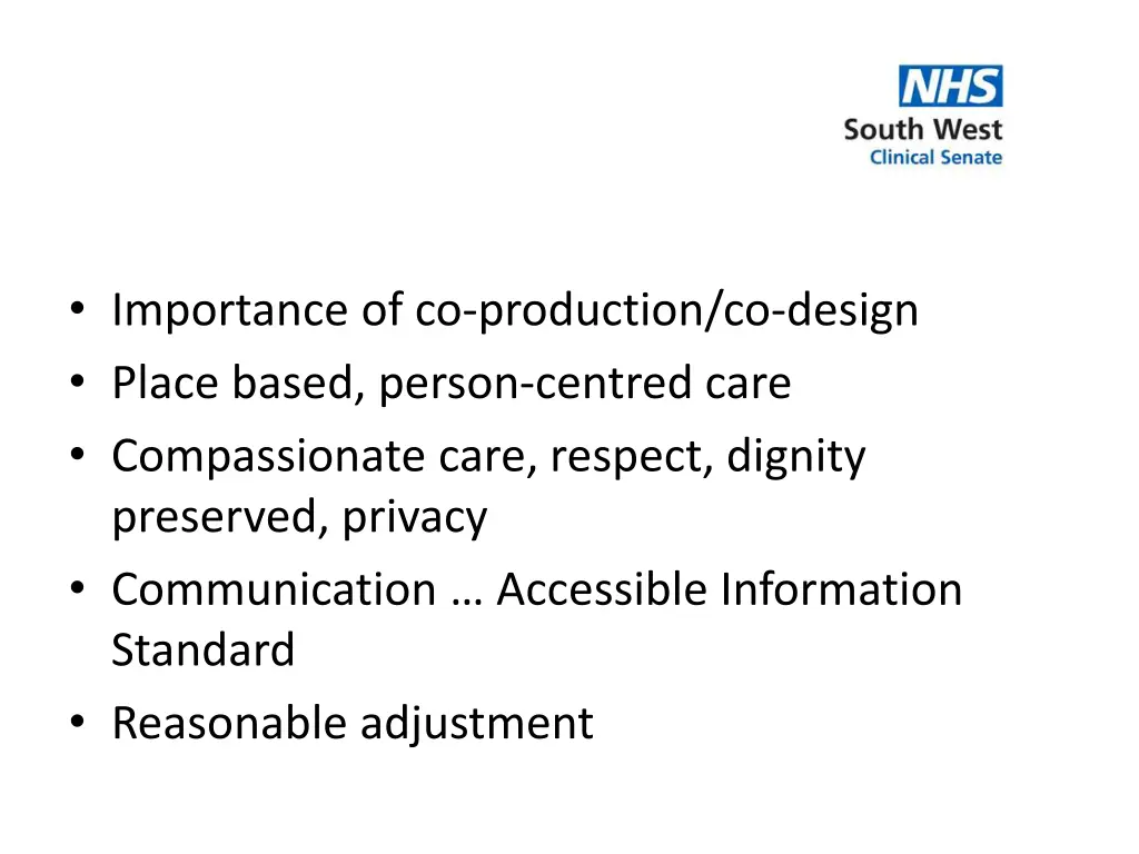 importance of co production co design place based