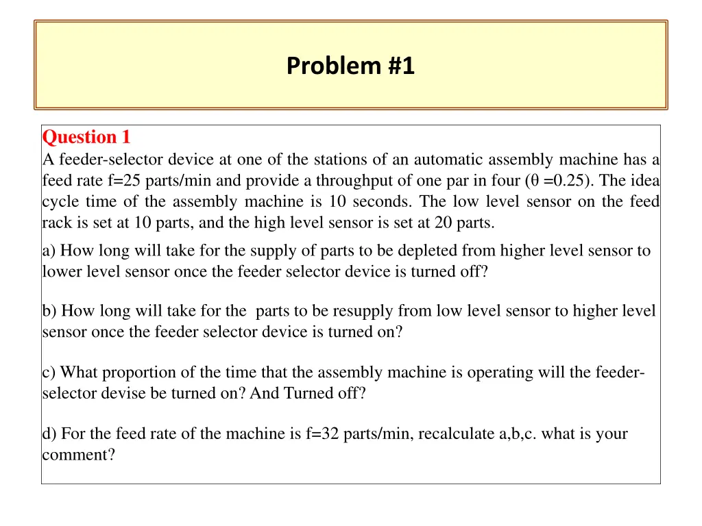 problem 1