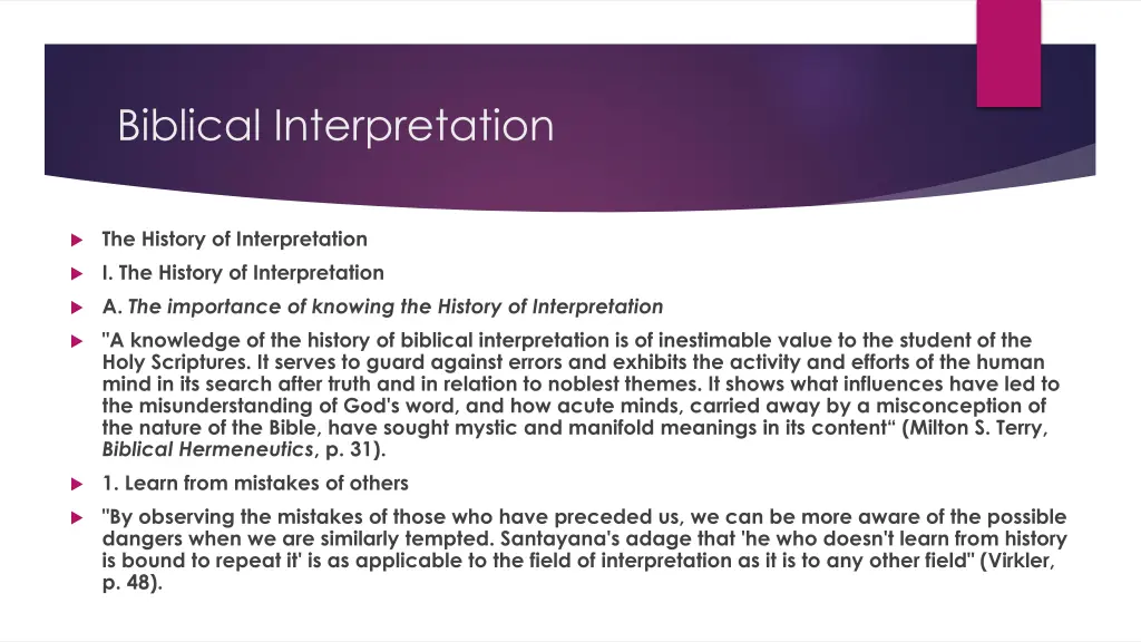 biblical interpretation 10