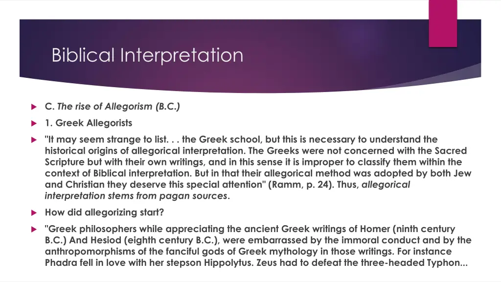 biblical interpretation 16