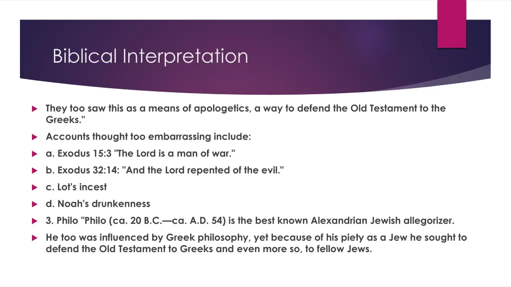 biblical interpretation 18