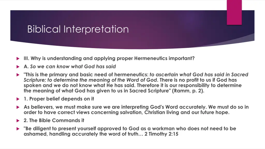 biblical interpretation 2